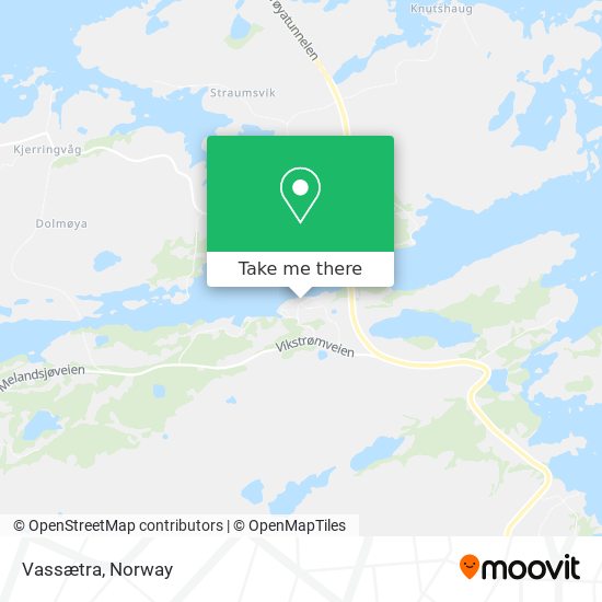 Vassætra map