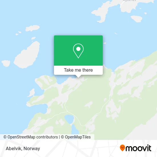Abelvik map