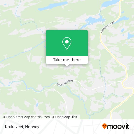 Kruksveet map