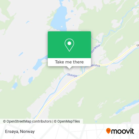 Ersøya map