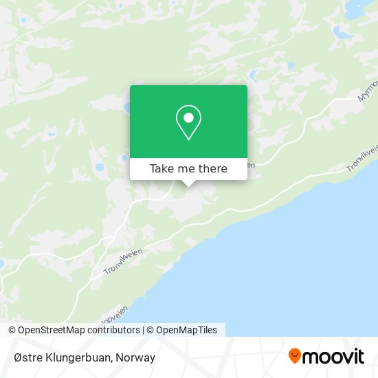 Østre Klungerbuan map