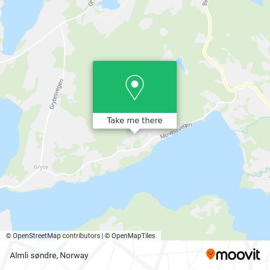 Almli søndre map