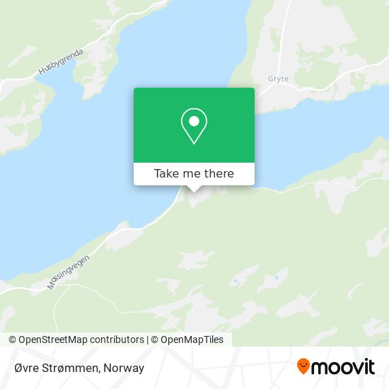 Øvre Strømmen map