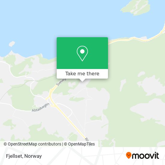 Fjellset map