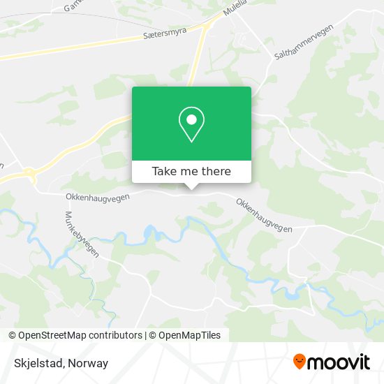 Skjelstad map