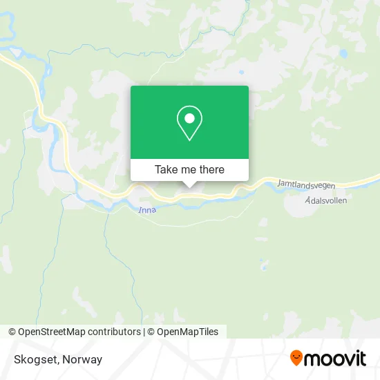 Skogset map