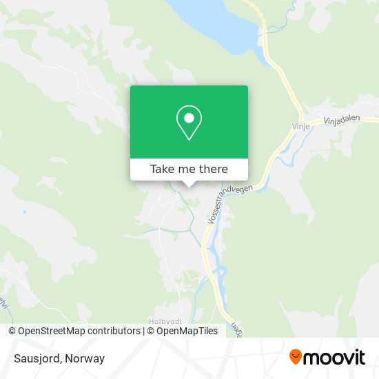 Sausjord map