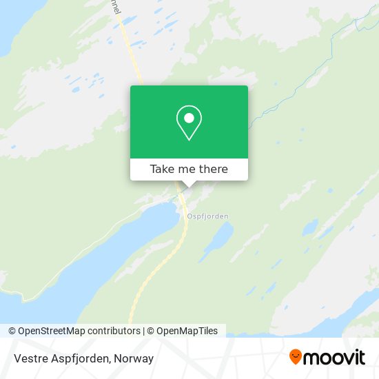 Vestre Aspfjorden map