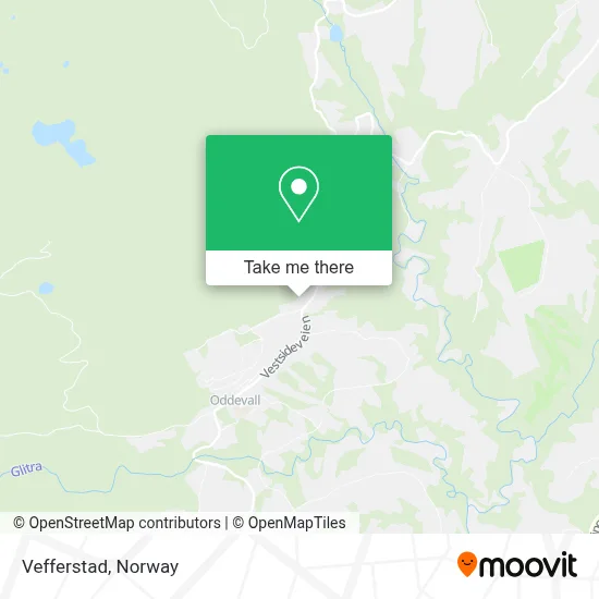 Vefferstad map