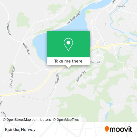 Bjørklia map