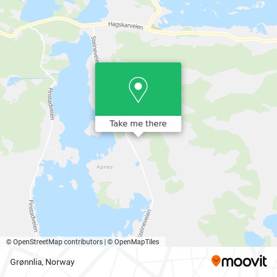 Grønnlia map