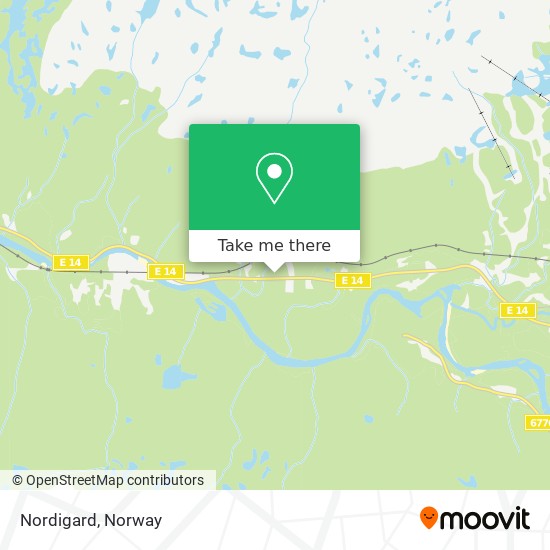 Nordigard map