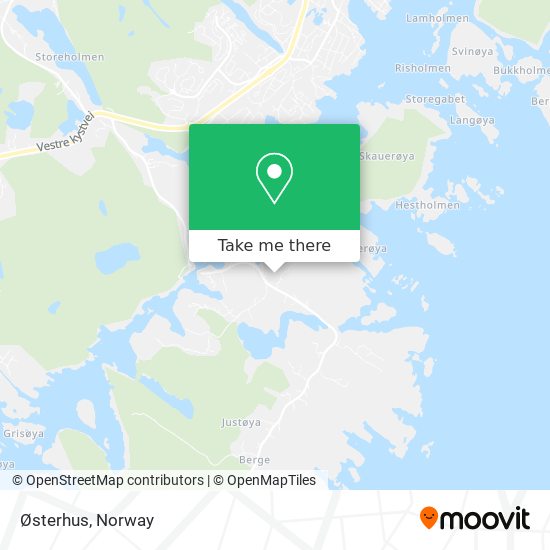 Østerhus map