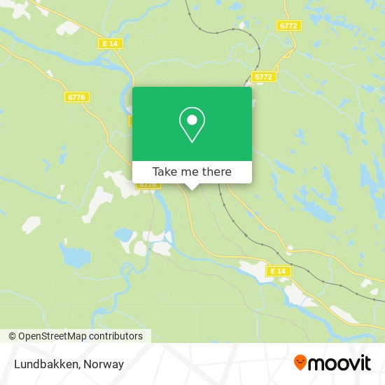 Lundbakken map