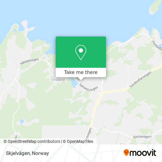 Skjelvågen map