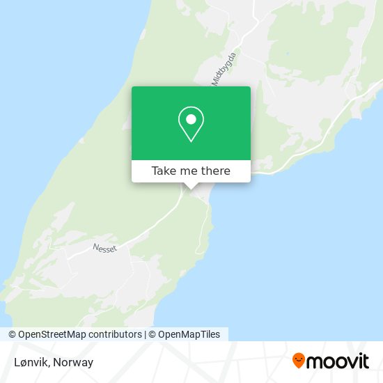 Lønvik map