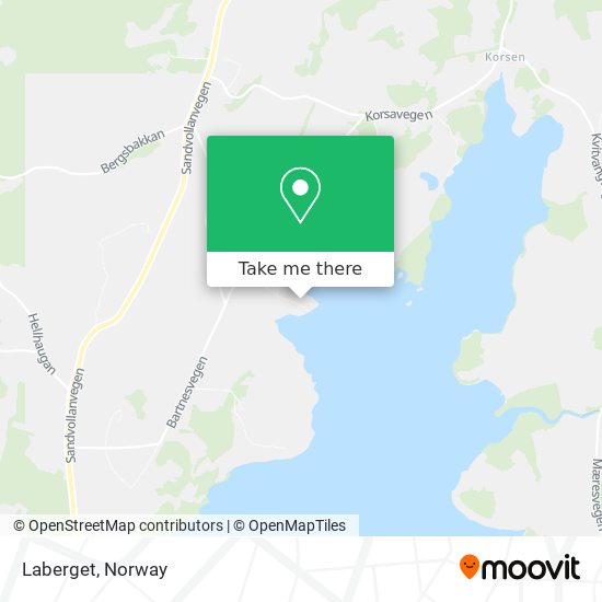 Laberget map