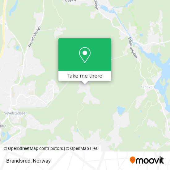 Brandsrud map