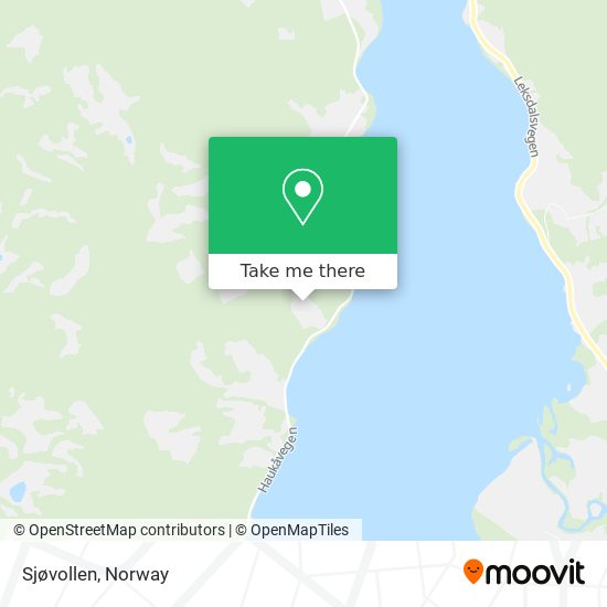 Sjøvollen map