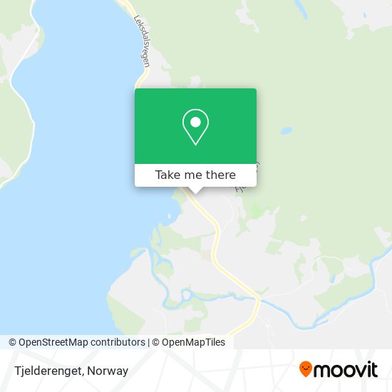 Tjelderenget map