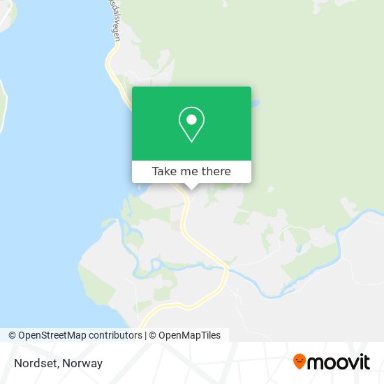 Nordset map