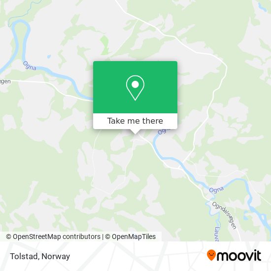 Tolstad map