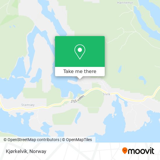 Kjørkelvik map