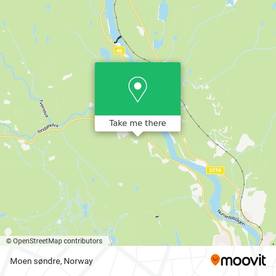 Moen søndre map