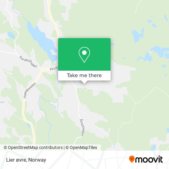 Lier øvre map