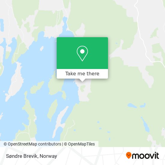 Søndre Brevik map