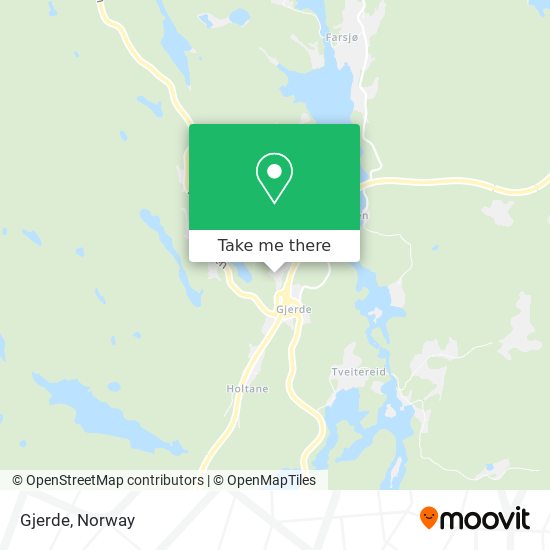 Gjerde map