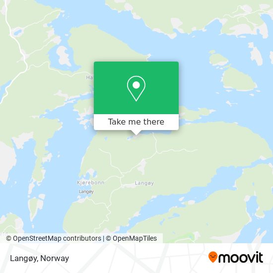 Langøy map
