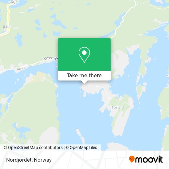 Nordjordet map