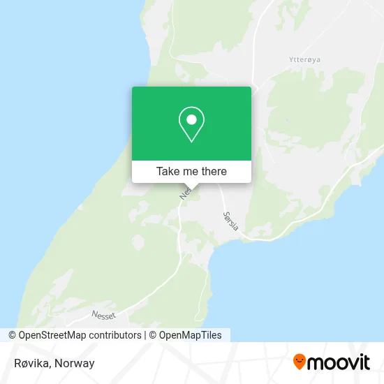 Røvika map