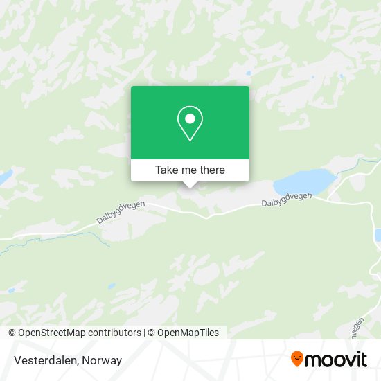 Vesterdalen map