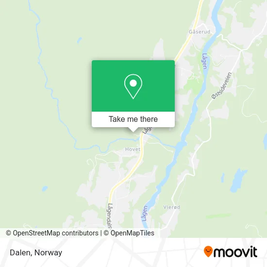 Dalen map