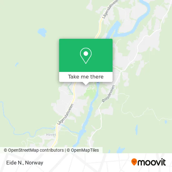 Eide N. map