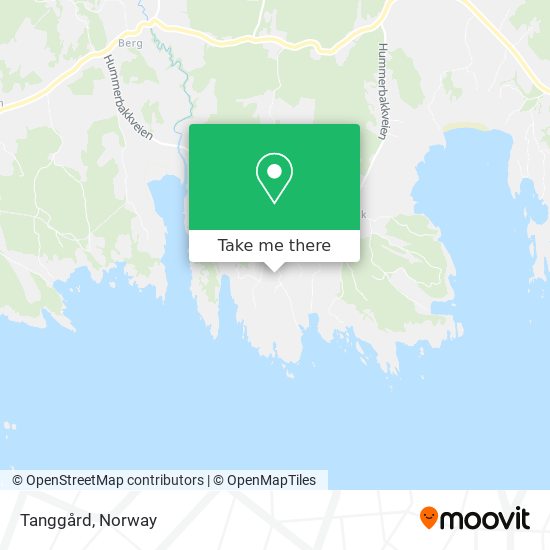 Tanggård map