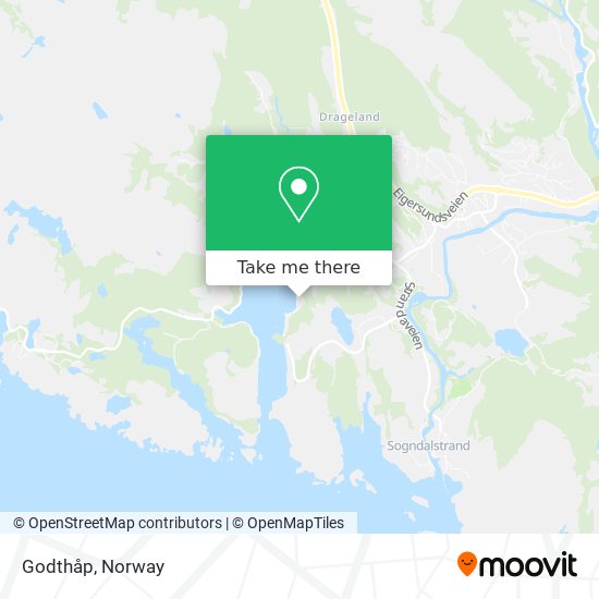 Godthåp map