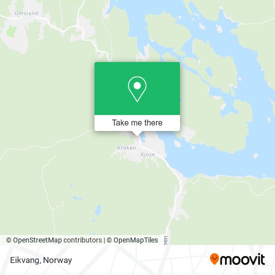 Eikvang map