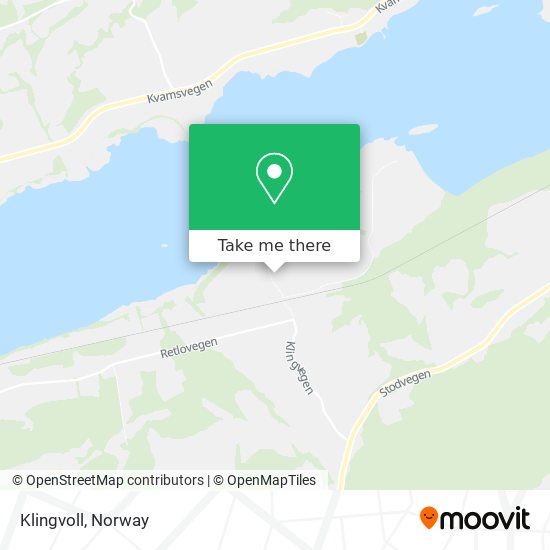 Klingvoll map