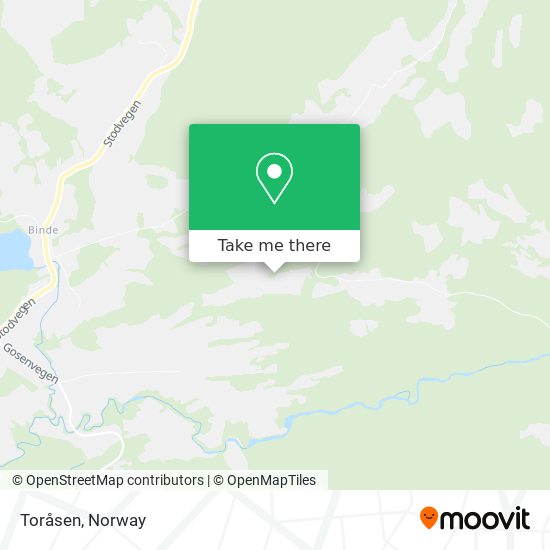 Toråsen map