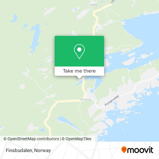 Finsbudalen map