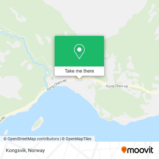 Kongsvik map