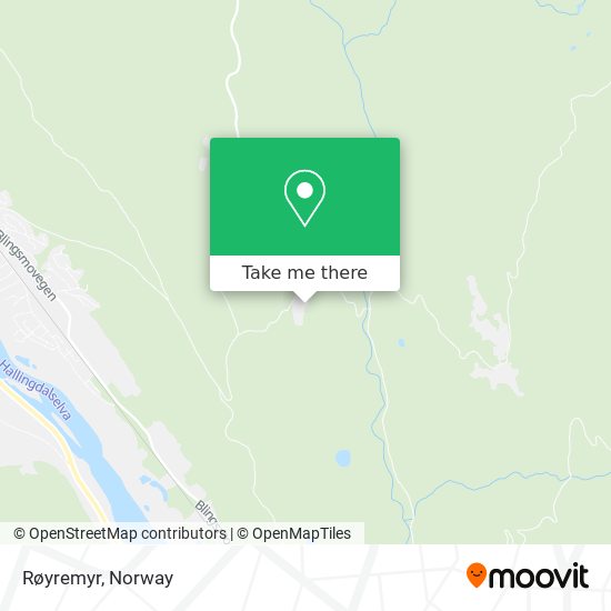 Røyremyr map
