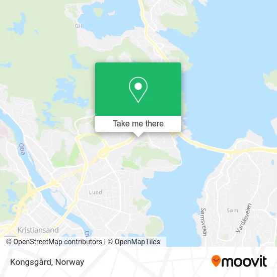 Kongsgård map