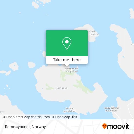 Ramsøyaunet map