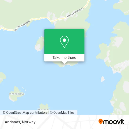Andsnes map