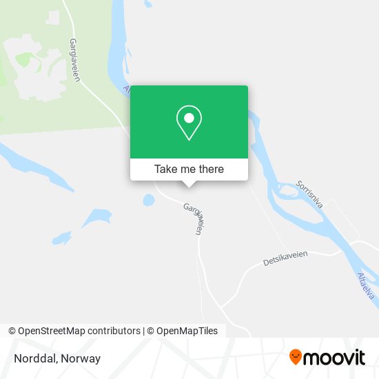 Norddal map