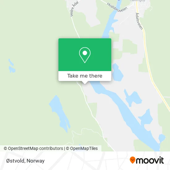 Østvold map